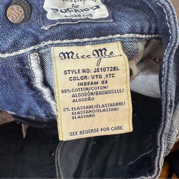 Y2K Miss Me Jeweled Studded Bootcut Jean - Picture 6 of 9